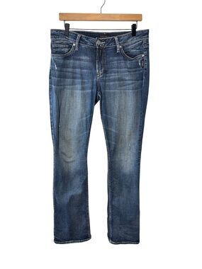 Silver Jeans Elyse Slim Boot Denim Jeans Size 30
